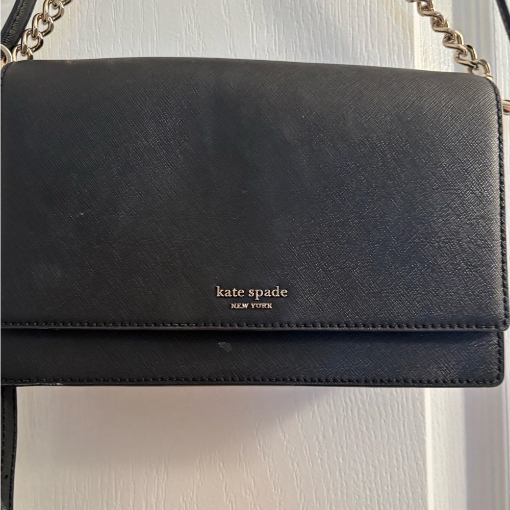 Kate Spade Midnight Black Crossbody Bag
